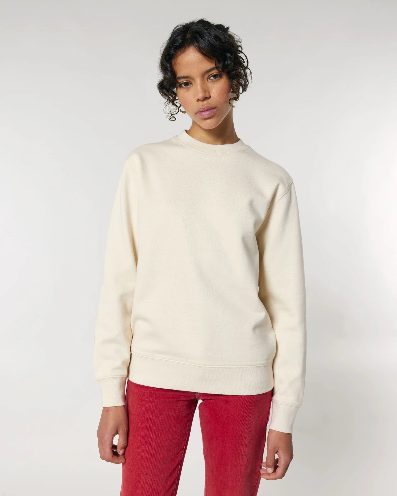Sweat-shirt unisexe coton bio Stanley/Stella Changer à personnaliser - Natural Raw