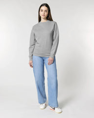 Sweat-shirt unisexe coton bio Stanley/Stella Changer à personnaliser - Heather Grey