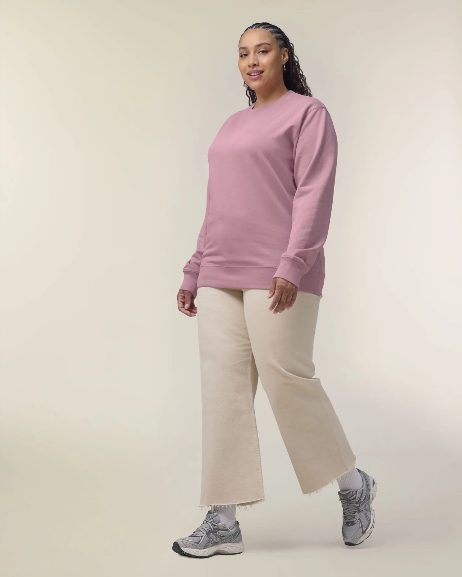 Sweat-shirt unisexe coton bio Stanley/Stella Changer à personnaliser - Lilac Dream