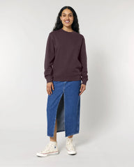 Sweat-shirt unisexe coton bio Stanley/Stella Changer à personnaliser - Red Brown