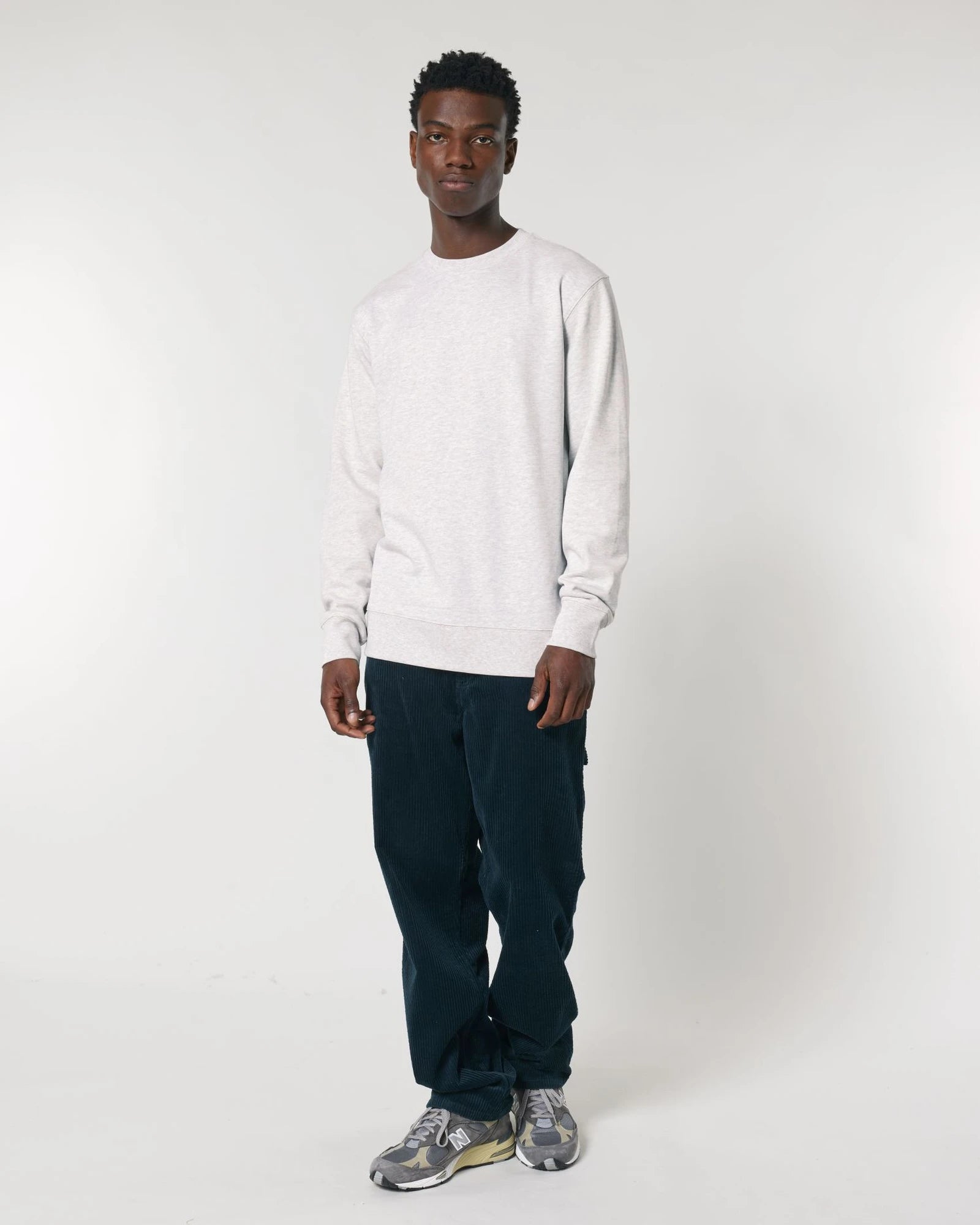 Sweat-shirt unisexe coton bio Stanley/Stella Changer à personnaliser - Cool Heather Grey