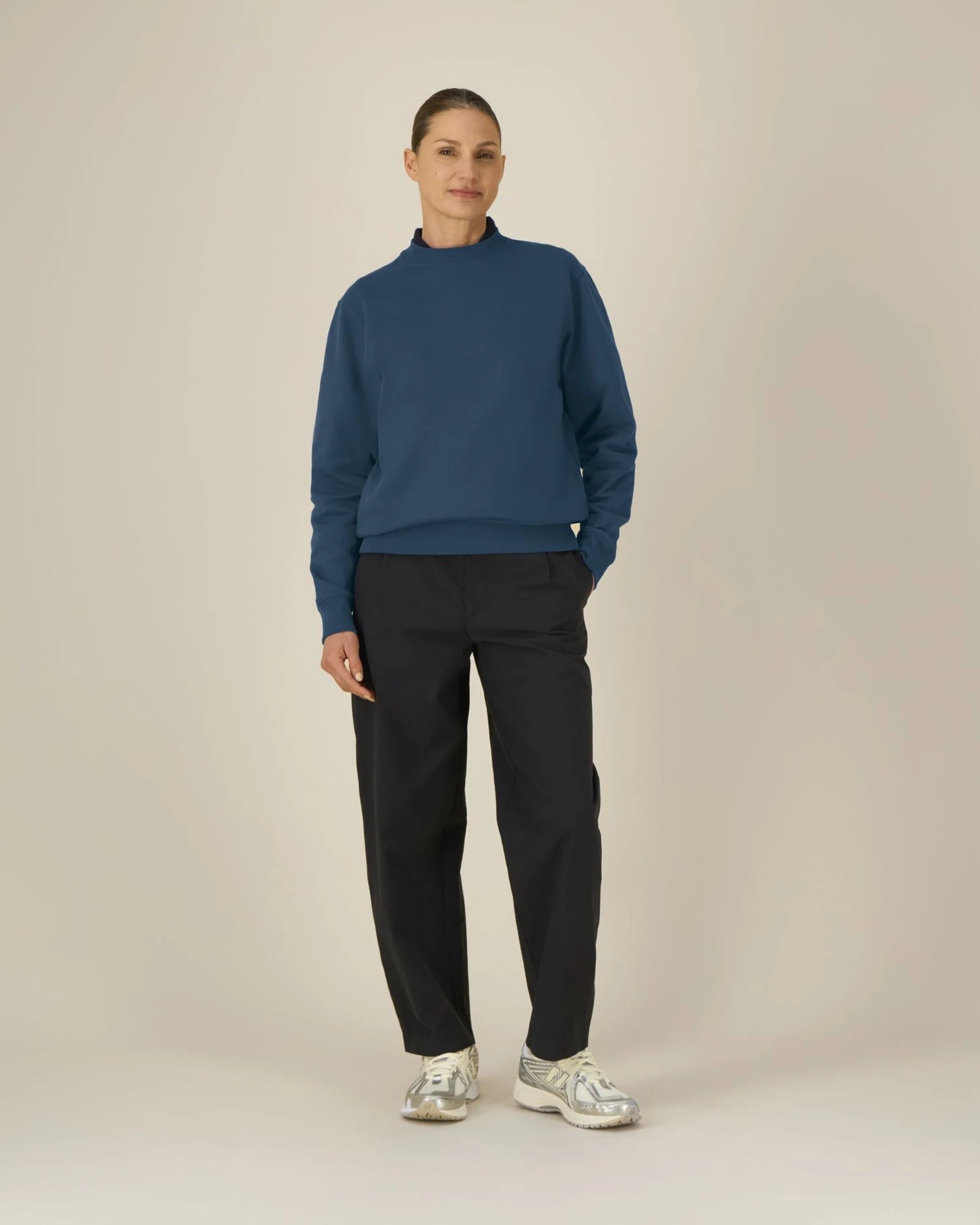 Sweat-shirt unisexe coton bio Stanley/Stella Changer à personnaliser - Deep Teal