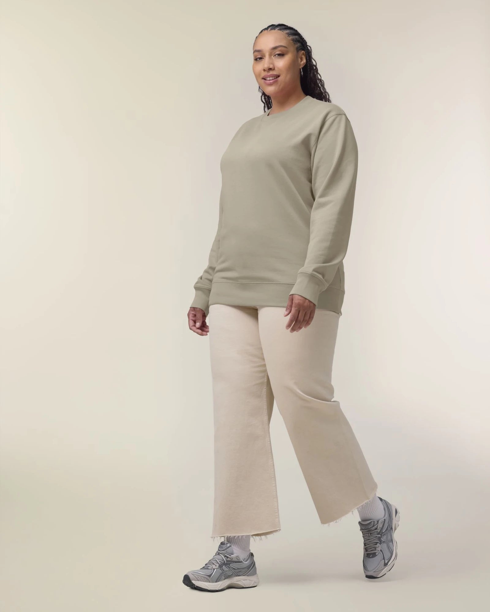 Sweat-shirt unisexe coton bio Stanley/Stella Changer à personnaliser - Stone