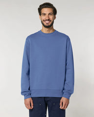 Sweat-shirt unisexe coton bio Stanley/Stella Changer à personnaliser - Bright Blue