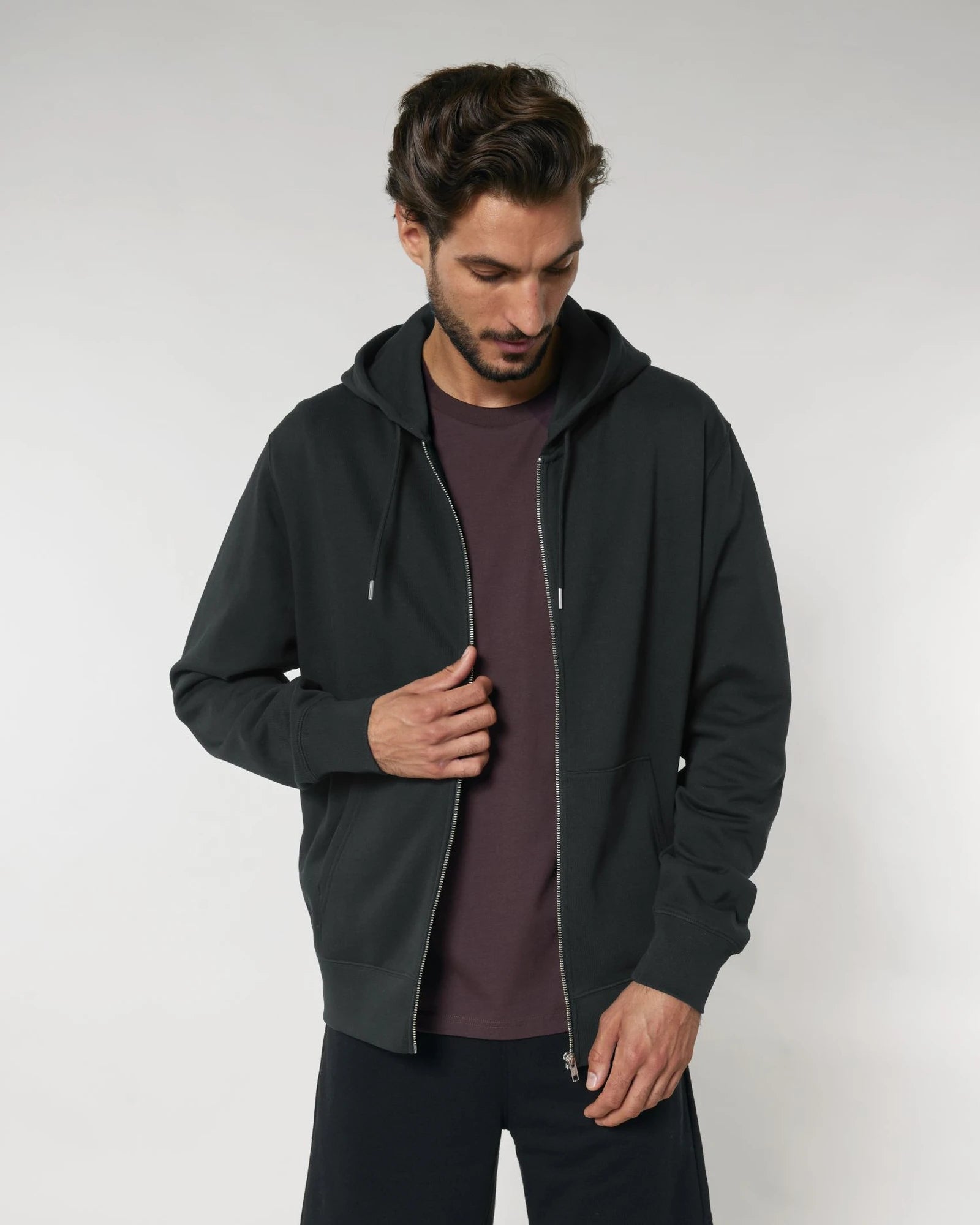 Sweat zippé unisexe coton bio Stanley/Stella Cultivator à personnaliser - 1