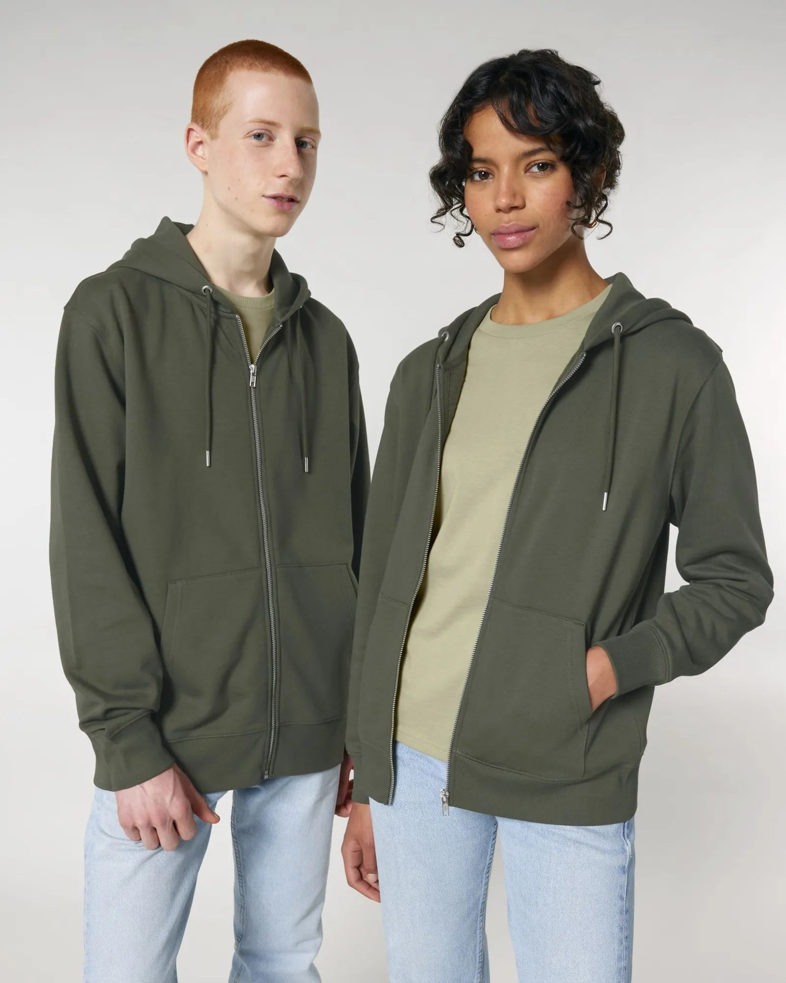 Sweat zippé unisexe coton bio Stanley/Stella Cultivator à personnaliser - 40