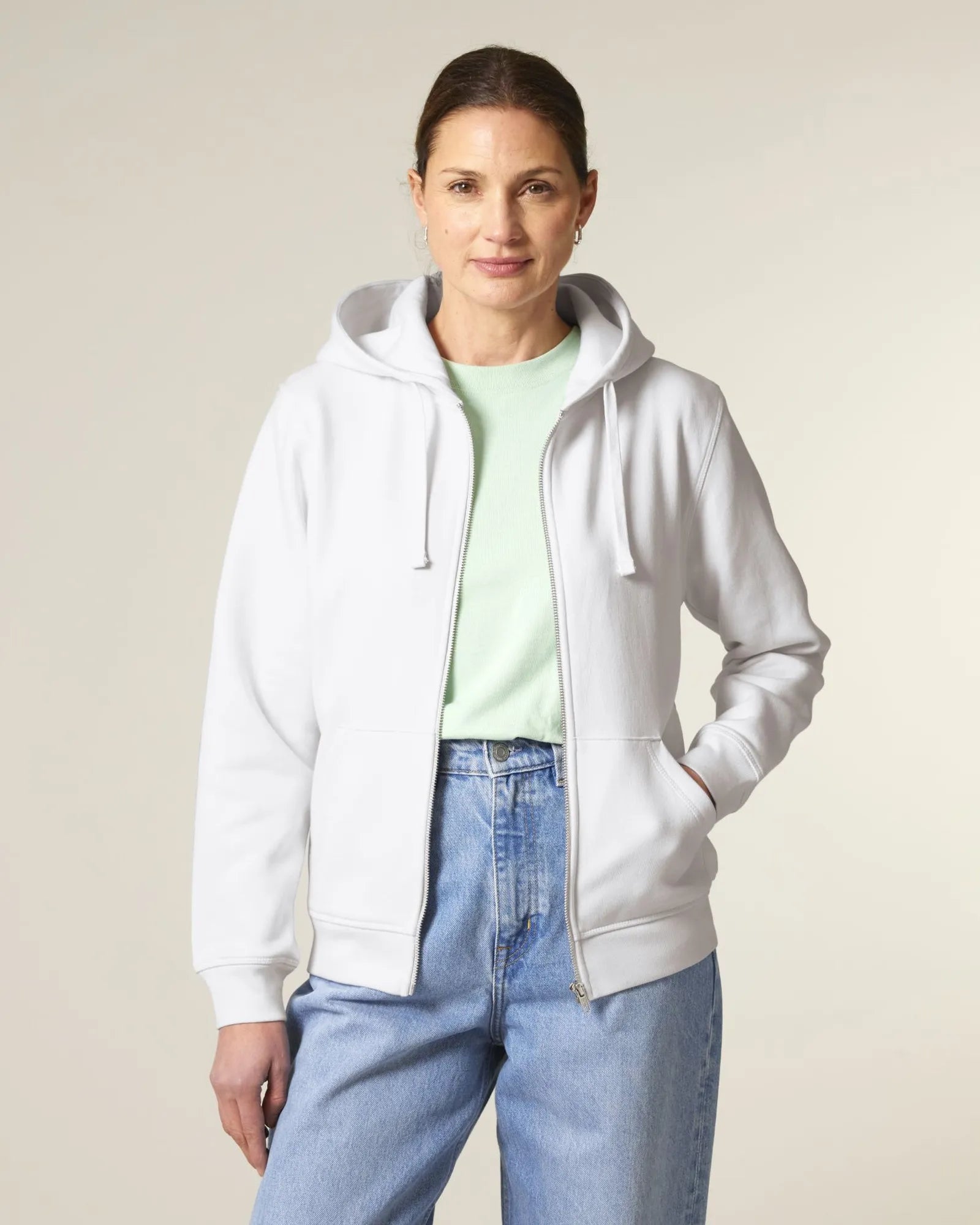 Sweat à capuche zippé unisexe Stanley/Stella Mixer à personnaliser - 5
