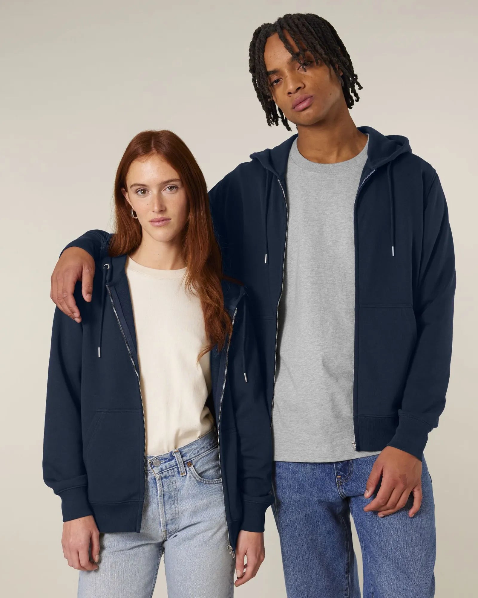 Sweat à capuche zippé coton bio Stanley/Stella 2.0 à personnaliser - 7