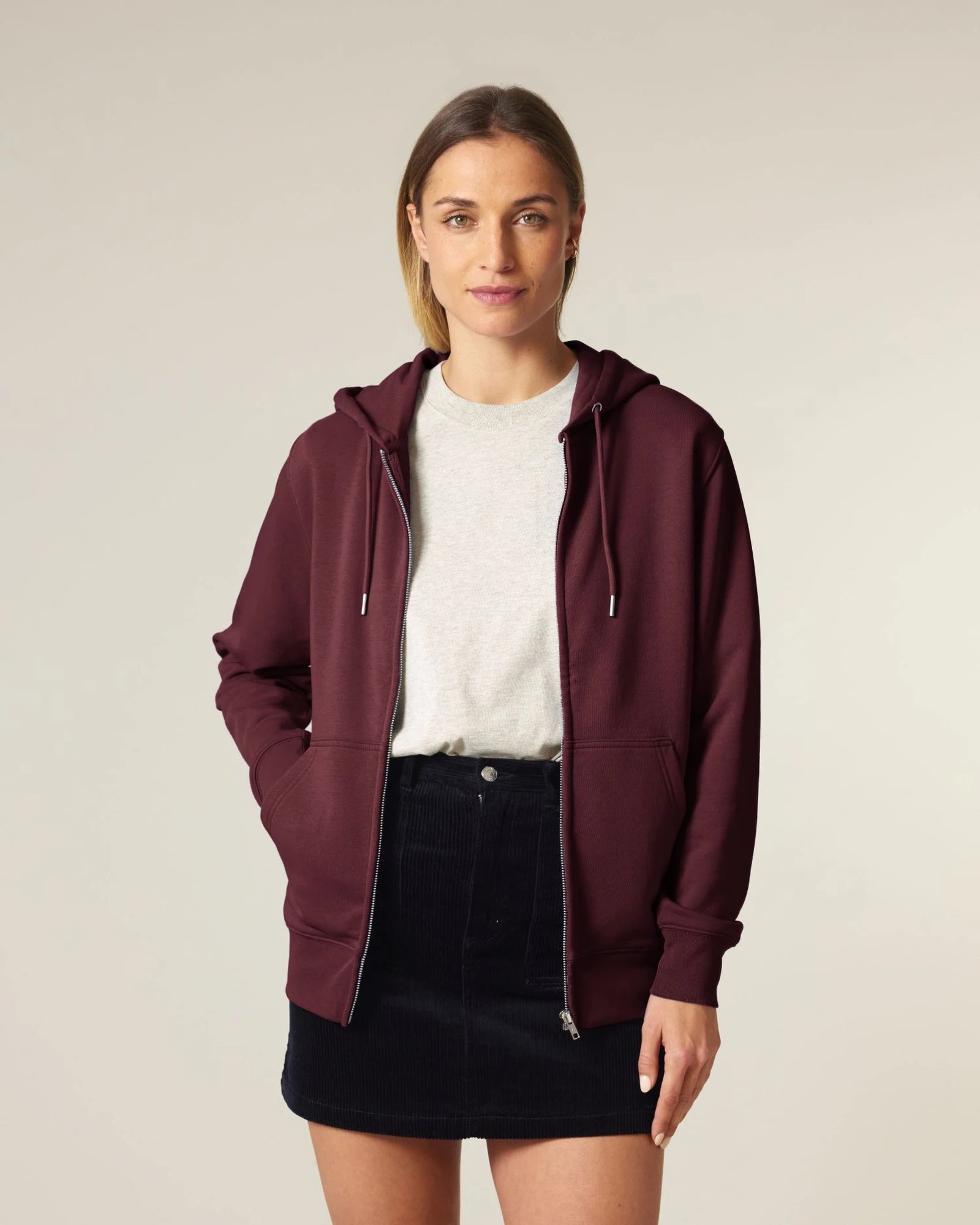Sweat à capuche zippé coton bio Stanley/Stella 2.0 à personnaliser - 18