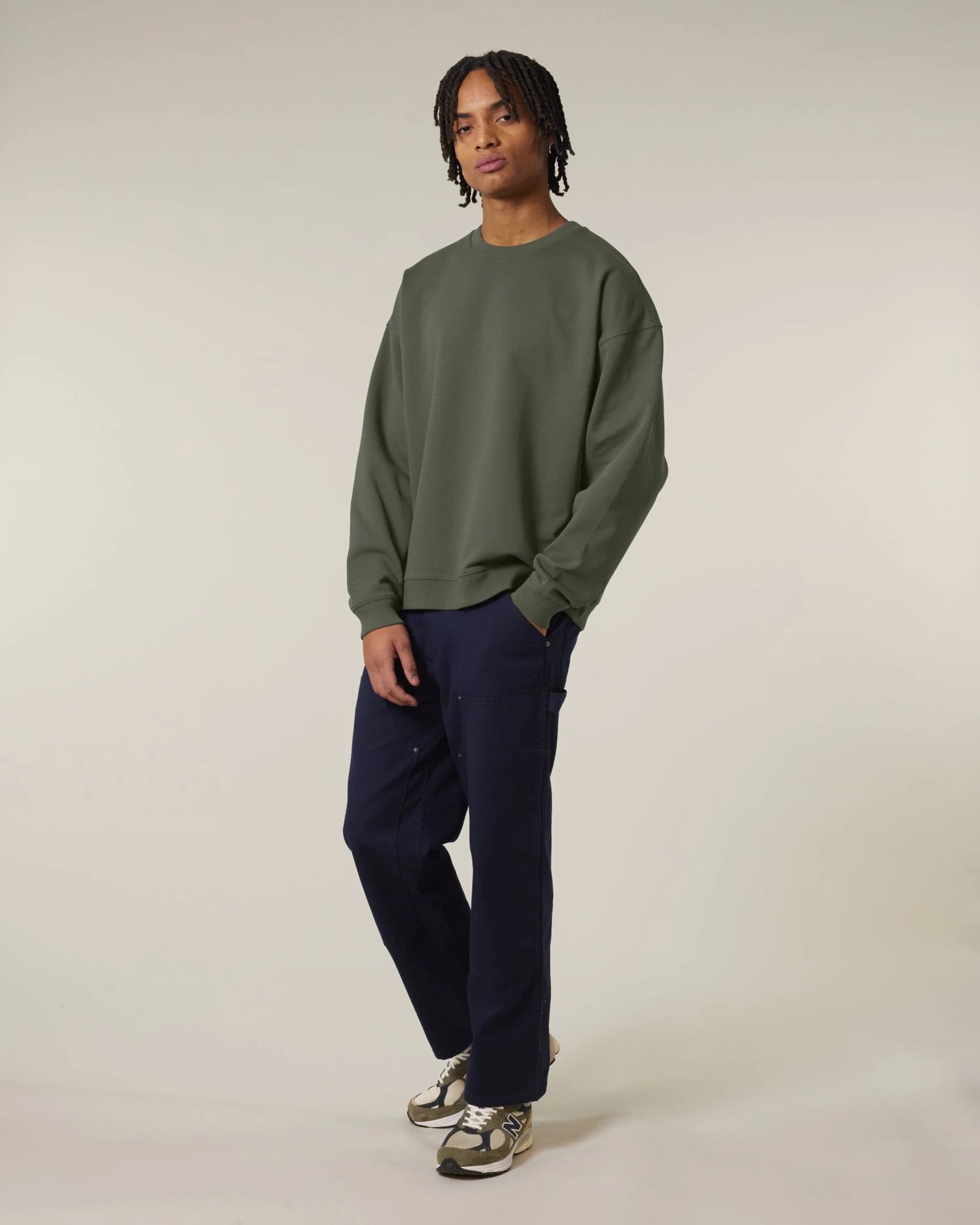 Sweat-shirt unisexe col rond Oversized Stanley/Stella Radder 2.0 à personnaliser - 35