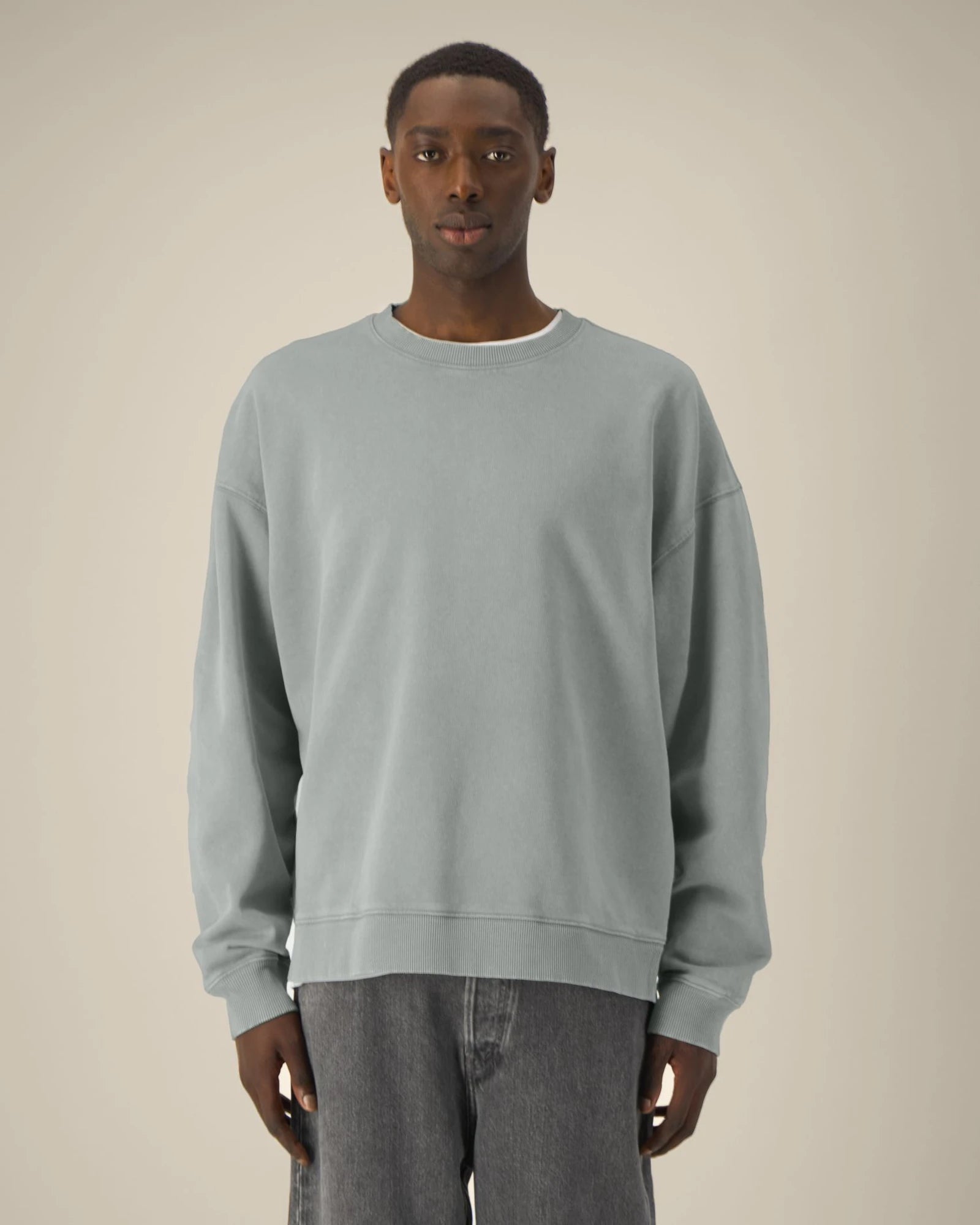 Sweat à col rond coton bio Stanley/Stella Radder 2.0 à personnaliser - 2