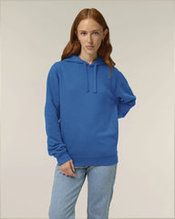 Sweat à capuche unisexe coton bio Stanley/Stella Sounder à personnaliser - Royal Blue