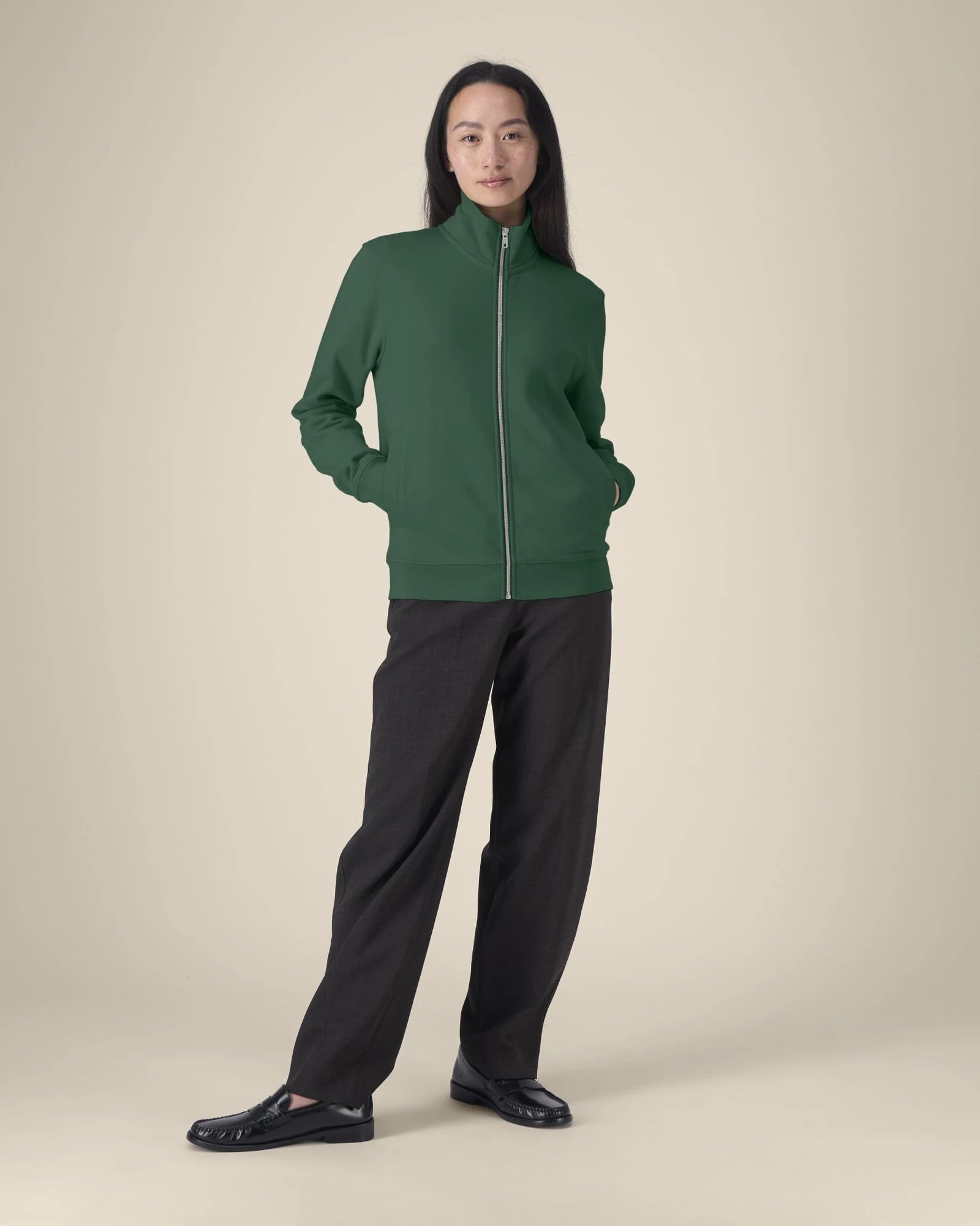 Sweat zippé coton bio Stanley/Stella Trailer 2.0 à personnaliser - 47