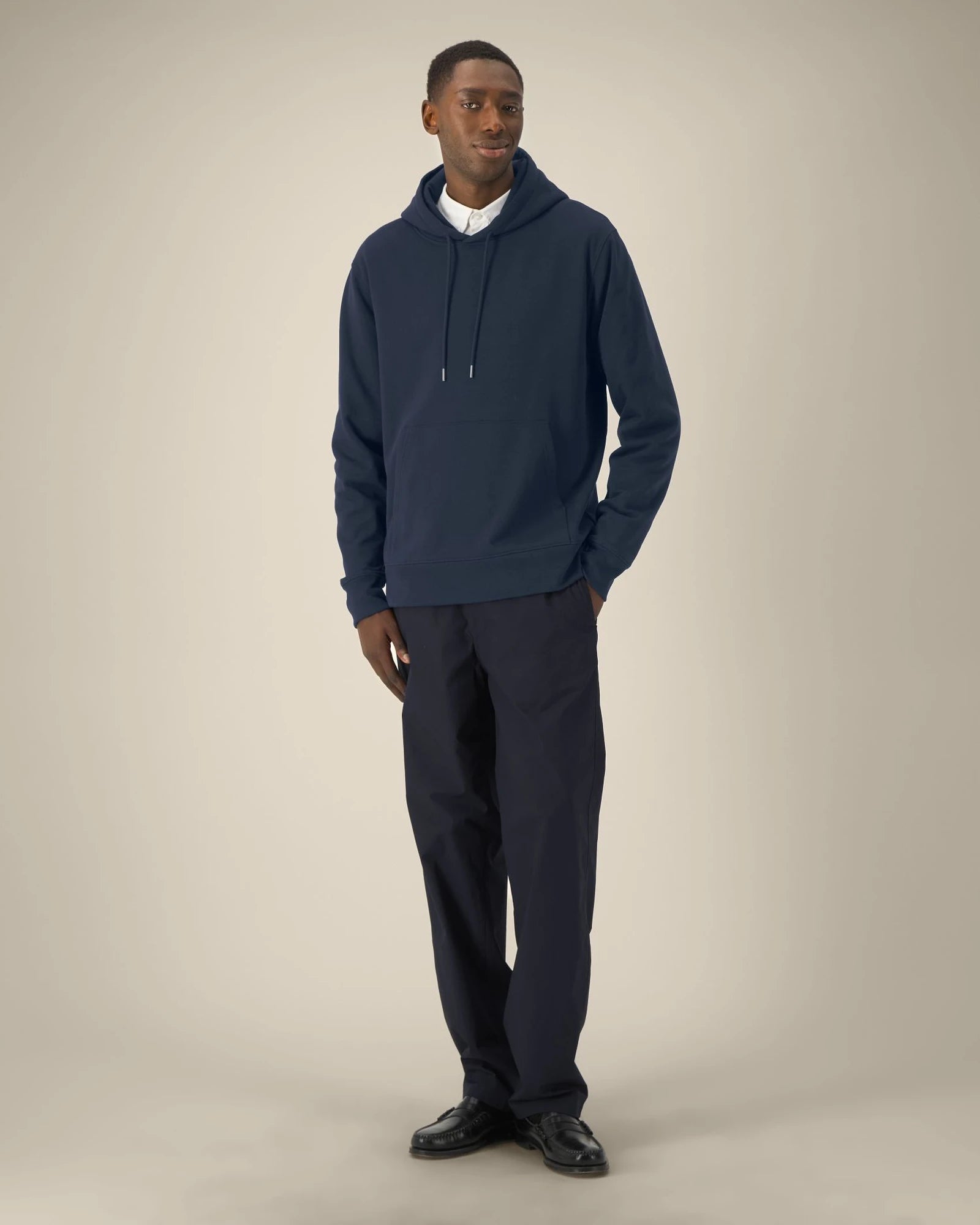 Sweat à capuche coton recyclé Stanley/Stella Gamechanger à personnaliser - French Navy