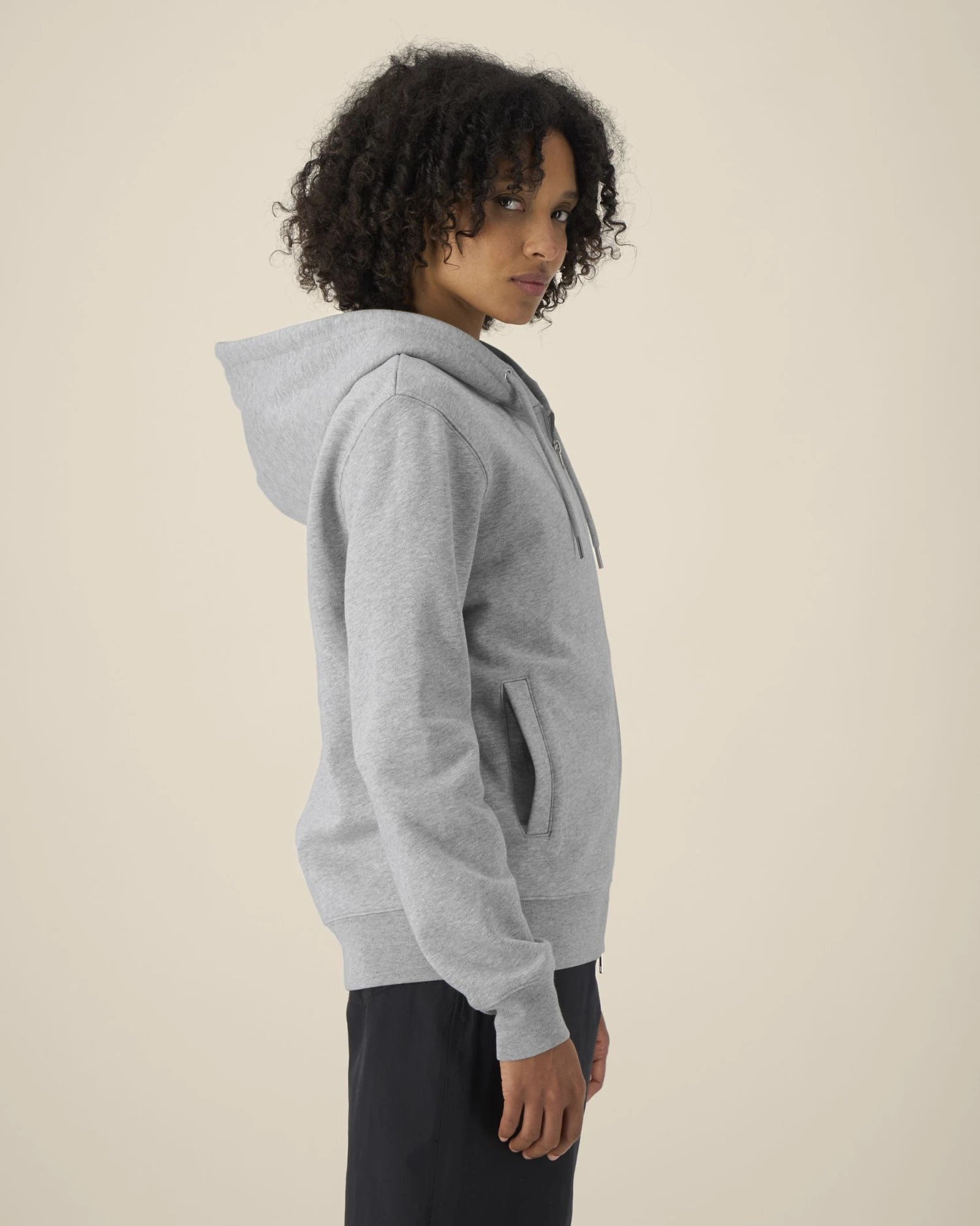 Sweat à capuche zippé coton bio Stanley/Stella Astor à personnaliser - 25
