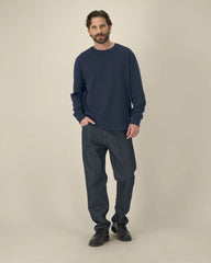 Sweat-shirt unisexe coton recyclé Stanley/Stella à personnaliser - French Navy