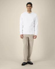 Sweat-shirt unisexe coton recyclé Stanley/Stella à personnaliser - White
