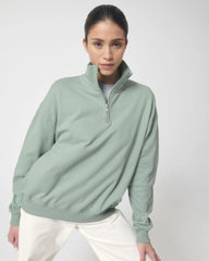 Sweat-shirt unisexe coton bio Stanley/Stella Miller à personnaliser - Aloe