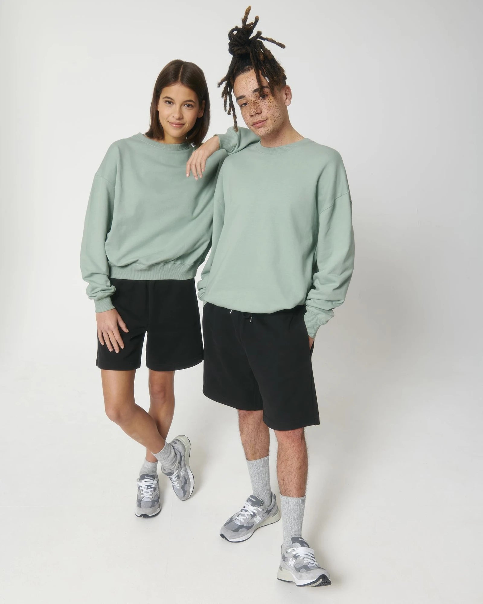 Sweat à col rond coton bio Stanley/Stella Ledger à personnaliser - 22