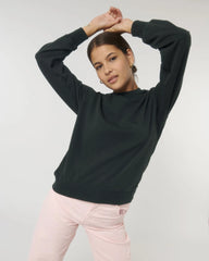 Sweat-shirt unisexe coton bio Stanley/Stella Matcher à personnaliser - Black