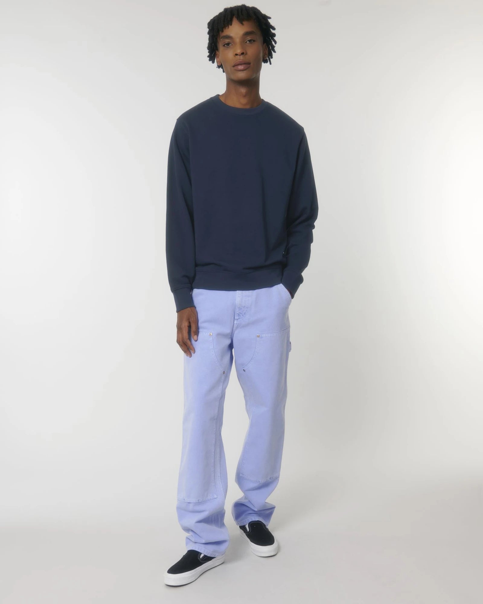 Sweat-shirt unisexe coton bio Stanley/Stella Matcher à personnaliser - French Navy