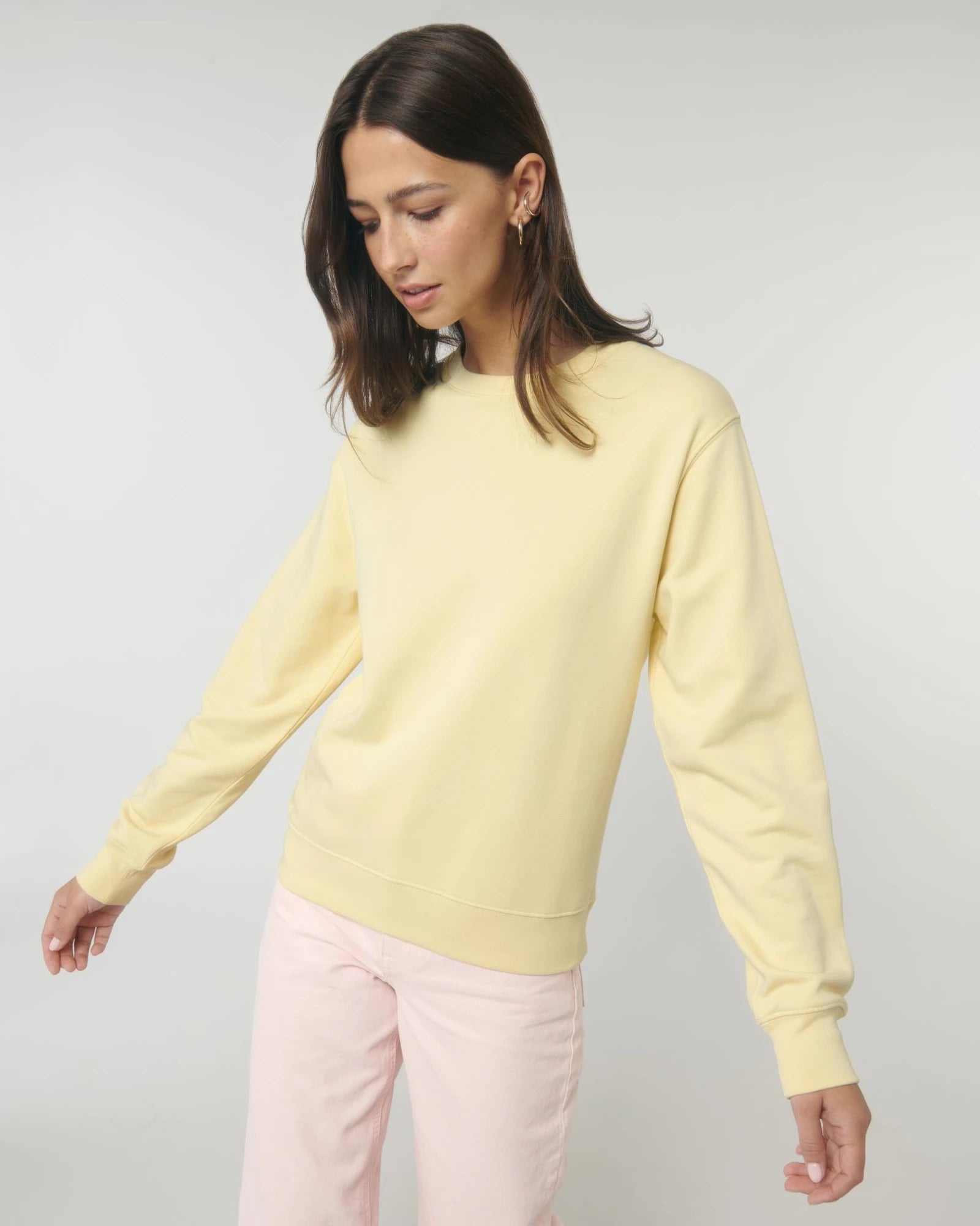 Sweat-shirt unisexe coton bio Stanley/Stella Matcher à personnaliser - Butter