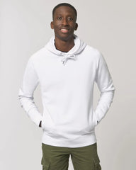 Sweat-shirt à capuche coton bio Stanley/Stella Sider à personnaliser - White