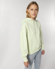 Sweat à capuche unisexe coton bio Stanley/Stella Slammer à personnaliser - Stem Green