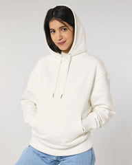 Sweat à capuche unisexe coton bio Stanley/Stella Slammer à personnaliser - Off White
