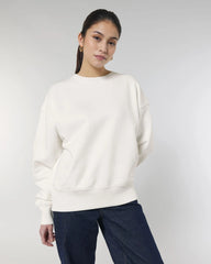 Sweat unisexe coton bio Stanley/Stella Radder à personnaliser - Off White