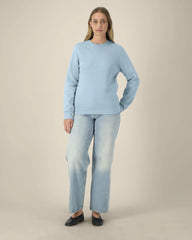 Sweat-shirt unisexe coton bio Stanley/Stella Roller à personnaliser - Sky Blue