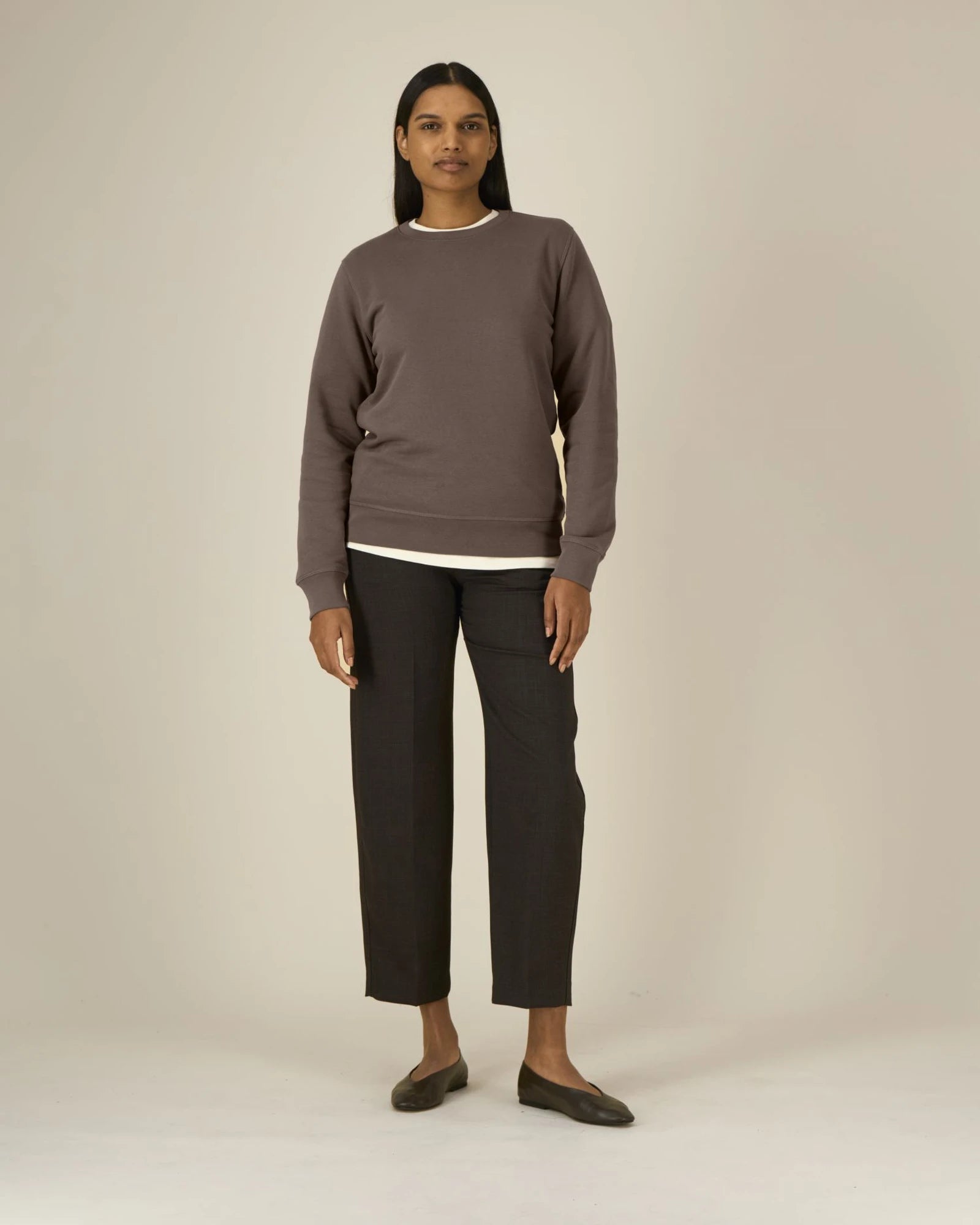 Sweat-shirt unisexe coton bio Stanley/Stella Roller à personnaliser - Mocha
