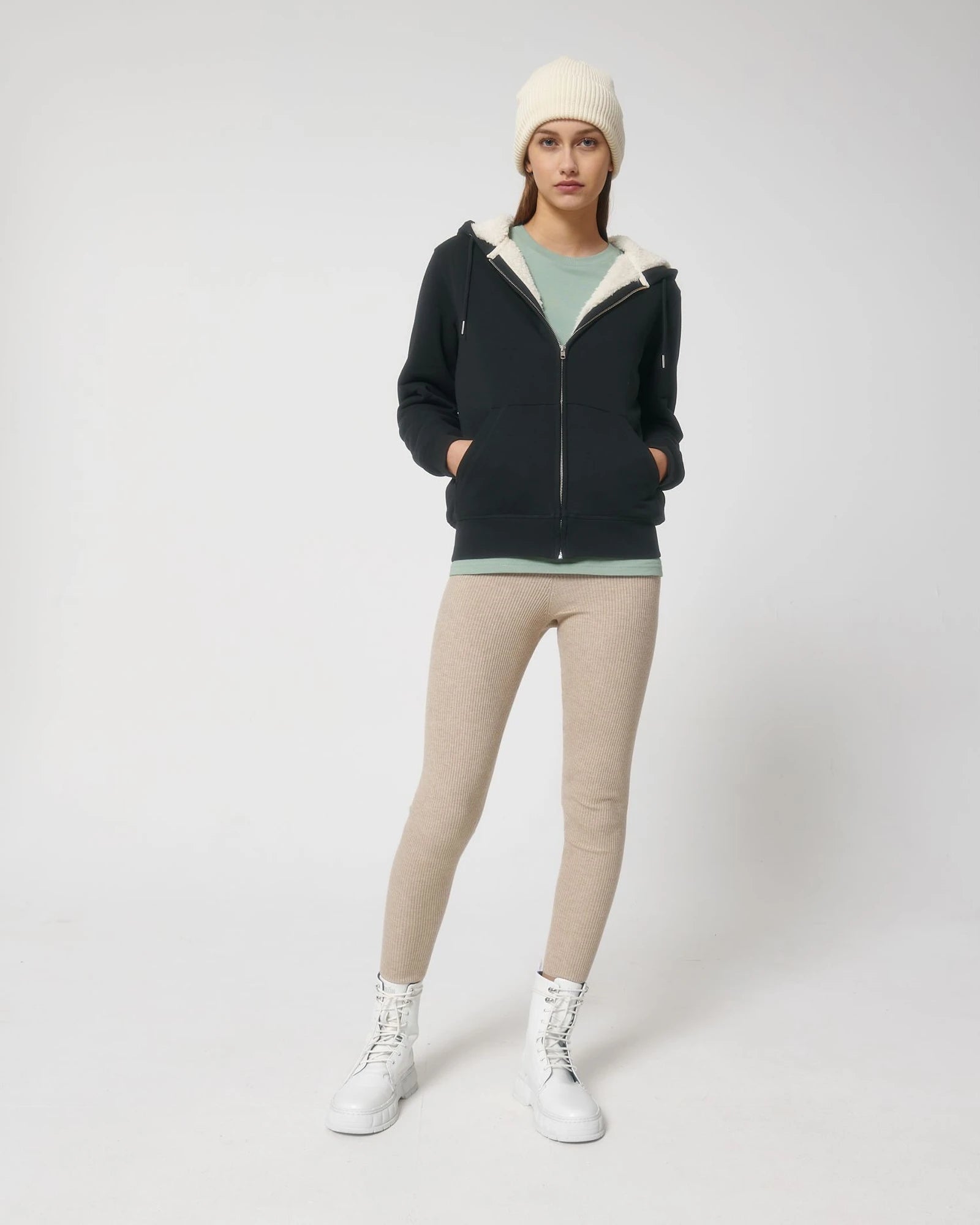 Sweat à capuche zippé unisexe Stanley/Stella Hygger à personnaliser - 2