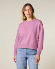 Sweat-shirt femme coton bio Stanley/Stella Alma à personnaliser - Bubble Pink