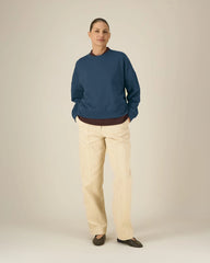 Sweat-shirt femme coton bio Stanley/Stella Alma à personnaliser - Deep Teal