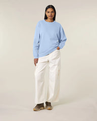 Sweat-shirt femme bio Stanley/Stella Paloma à personnaliser - Blue Soul