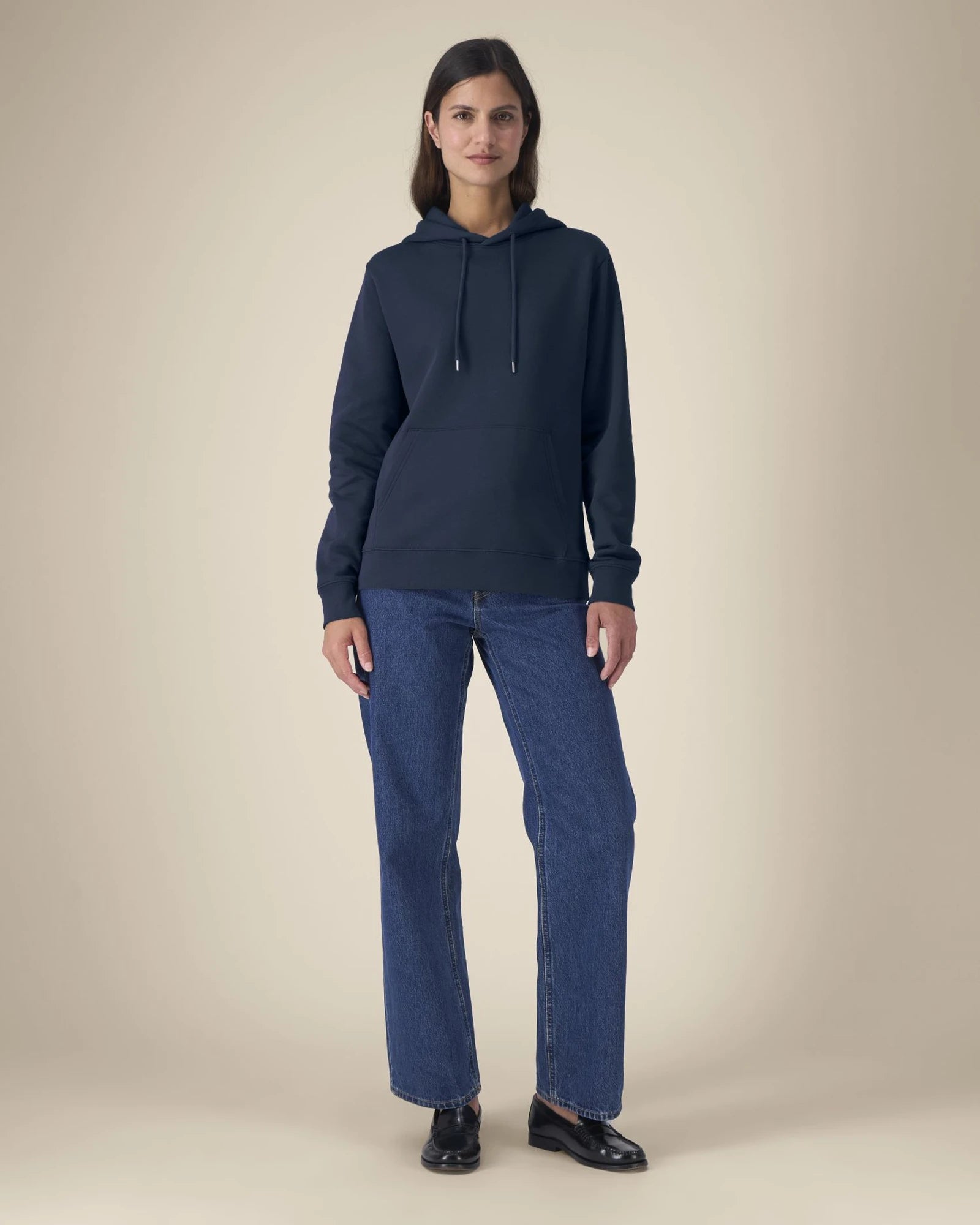 Sweat à capuche coton recyclé Stanley/Stella Gamechanger à personnaliser - French Navy
