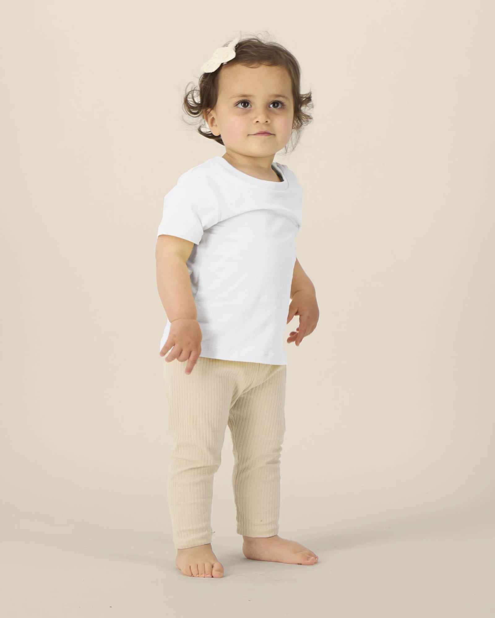 T-shirt bébé coton bio Stanley/Stella Iconic à personnaliser - White
