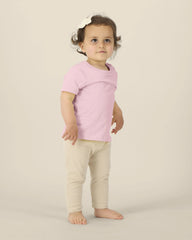 T-shirt bébé coton bio Stanley/Stella Iconic à personnaliser - Cotton Pink