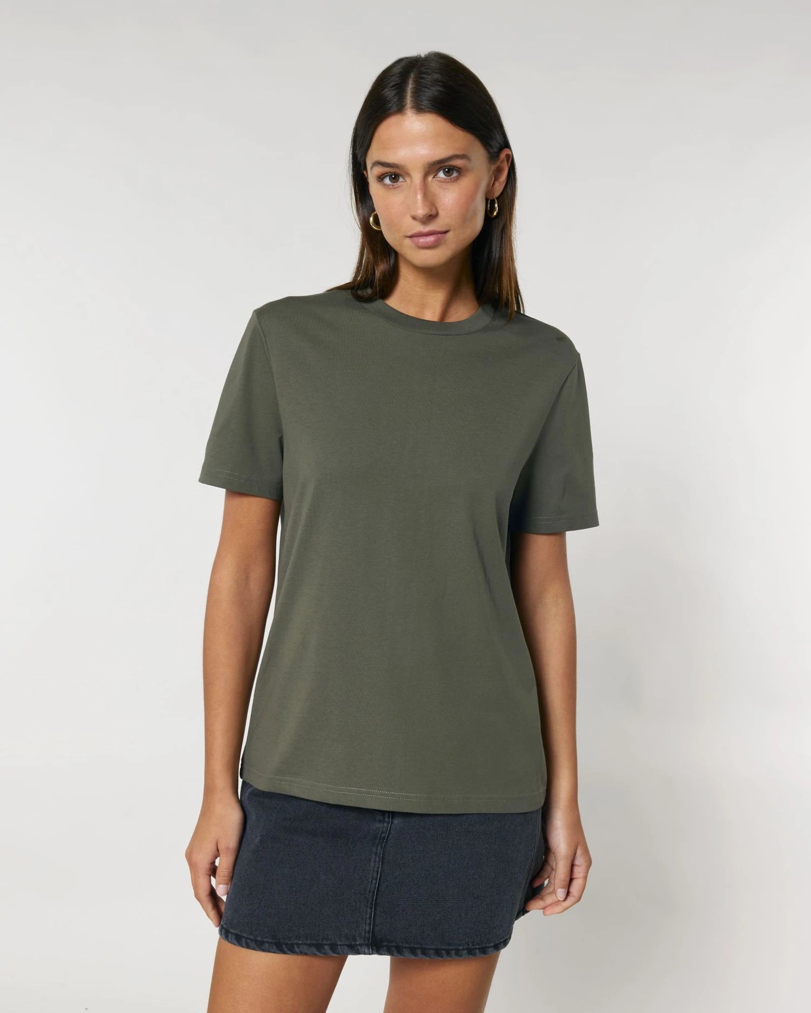 T-shirt coton bio Stanley/Stella Creator 2.0 à personnaliser - Khaki