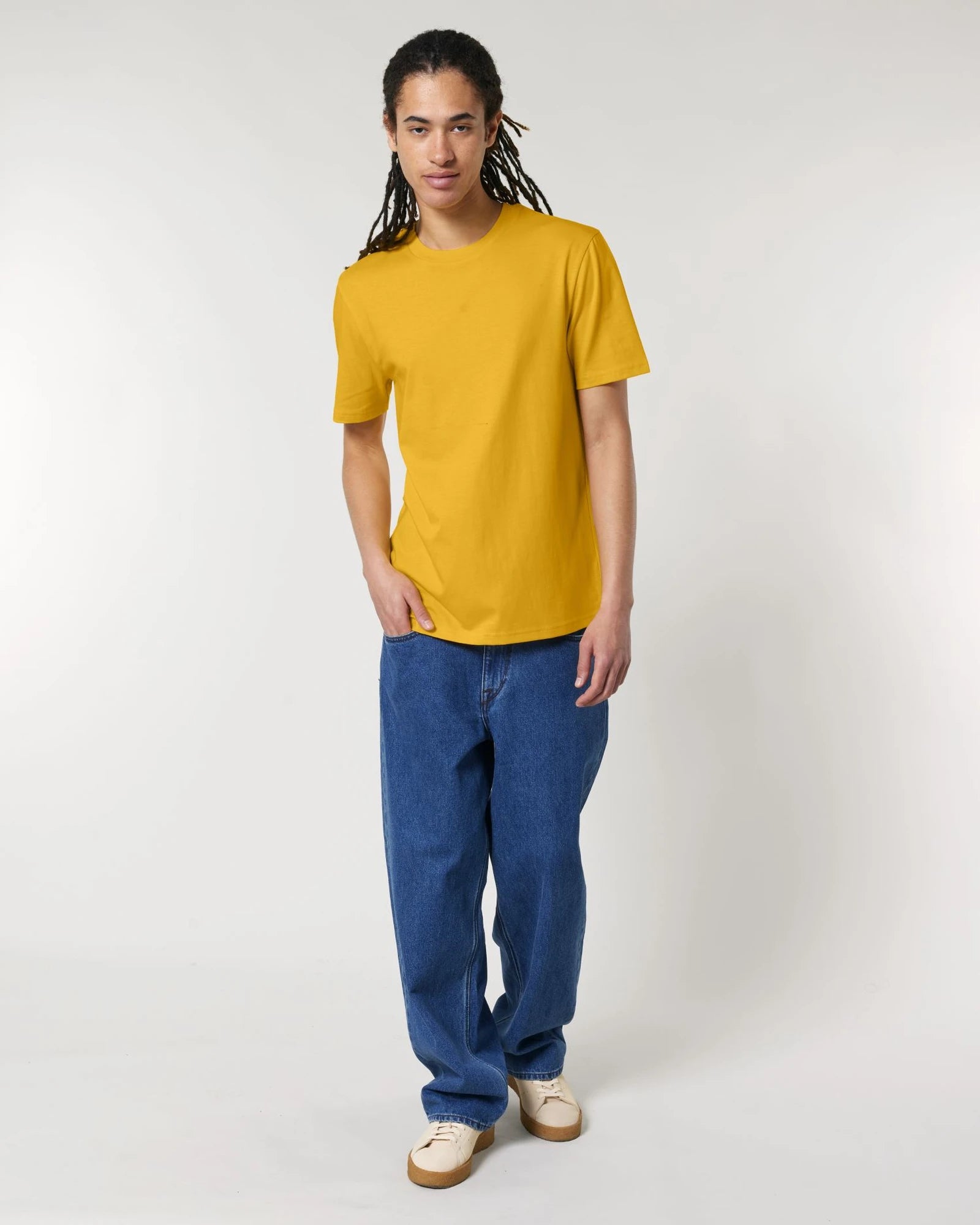 T-shirt coton bio Stanley/Stella Creator 2.0 à personnaliser - Spectra Yellow
