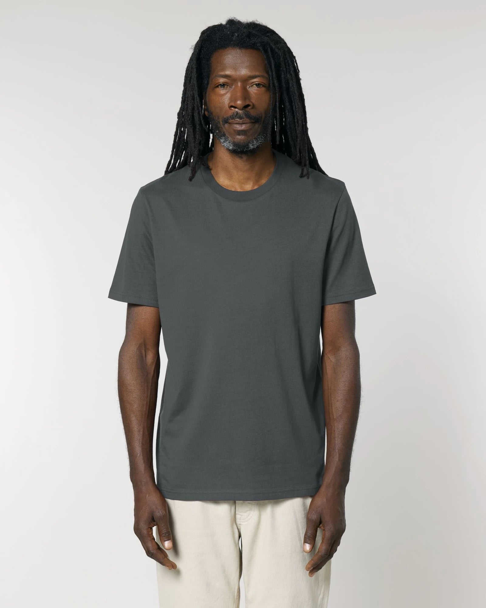 T-shirt coton bio Stanley/Stella Creator 2.0 à personnaliser - Anthracite