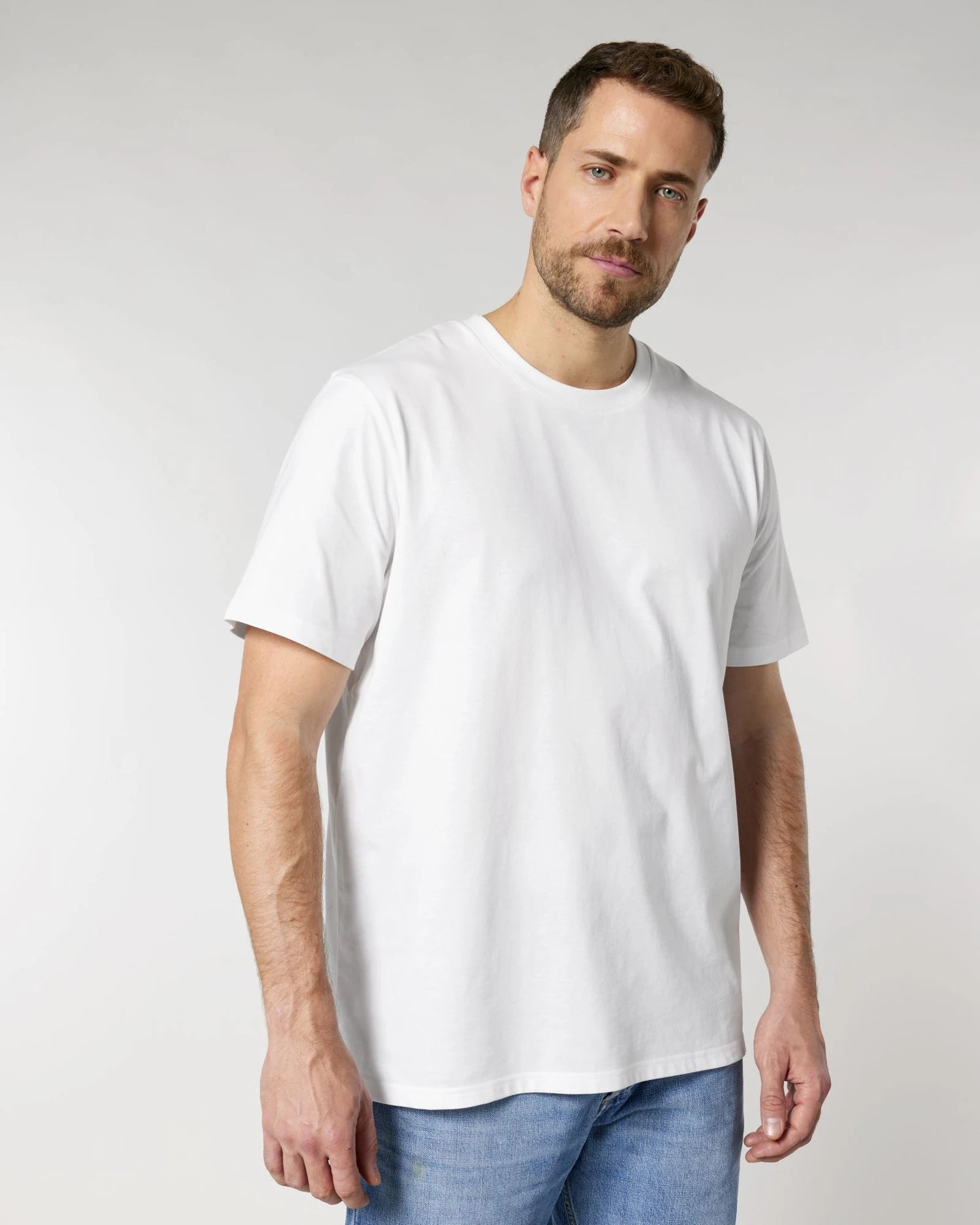 T-shirt coton bio Stanley/Stella Creator 2.0 à personnaliser - White
