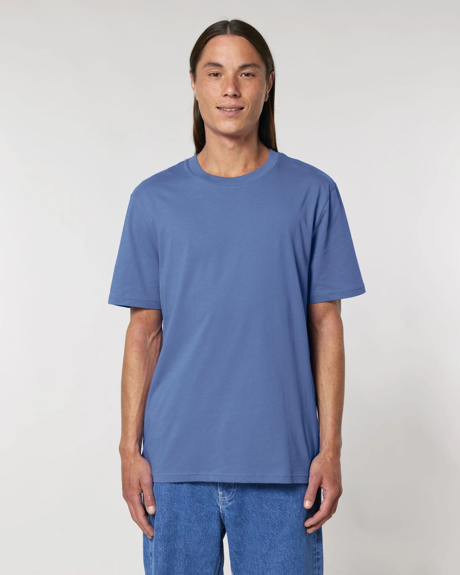 T-shirt coton bio Stanley/Stella Creator 2.0 à personnaliser - Bright Blue