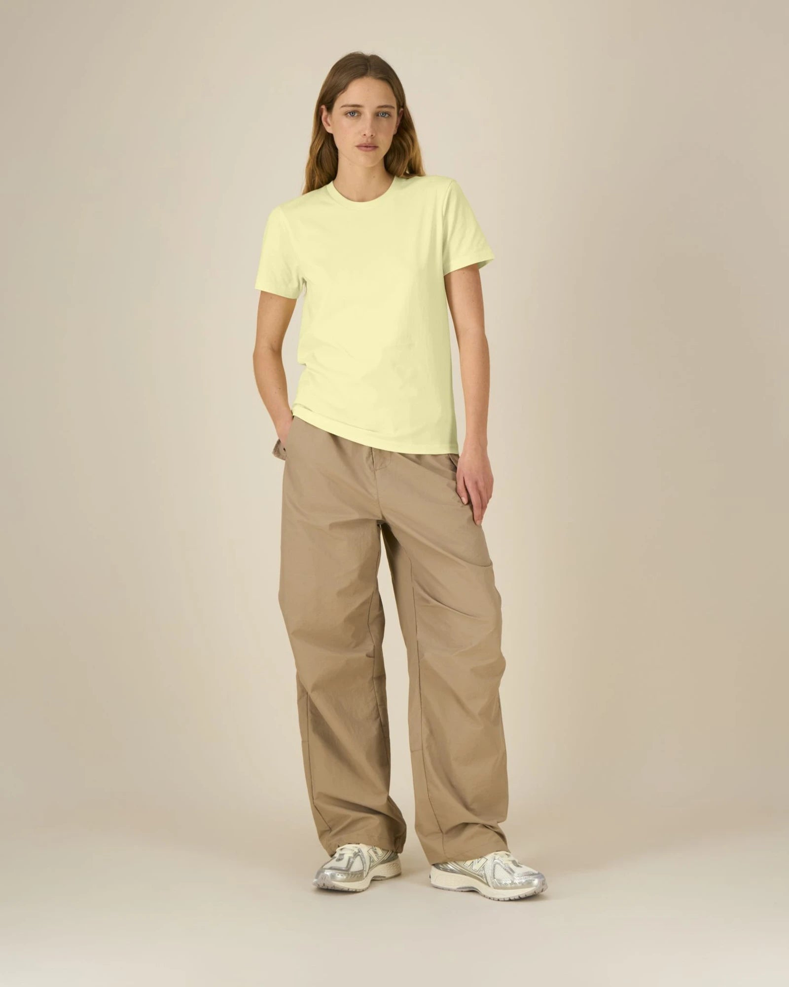 T-shirt coton bio Stanley/Stella Crafter à personnaliser - Lemon Sorbet