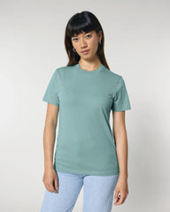 T-shirt coton bio Stanley/Stella Crafter à personnaliser - Teal Monstera