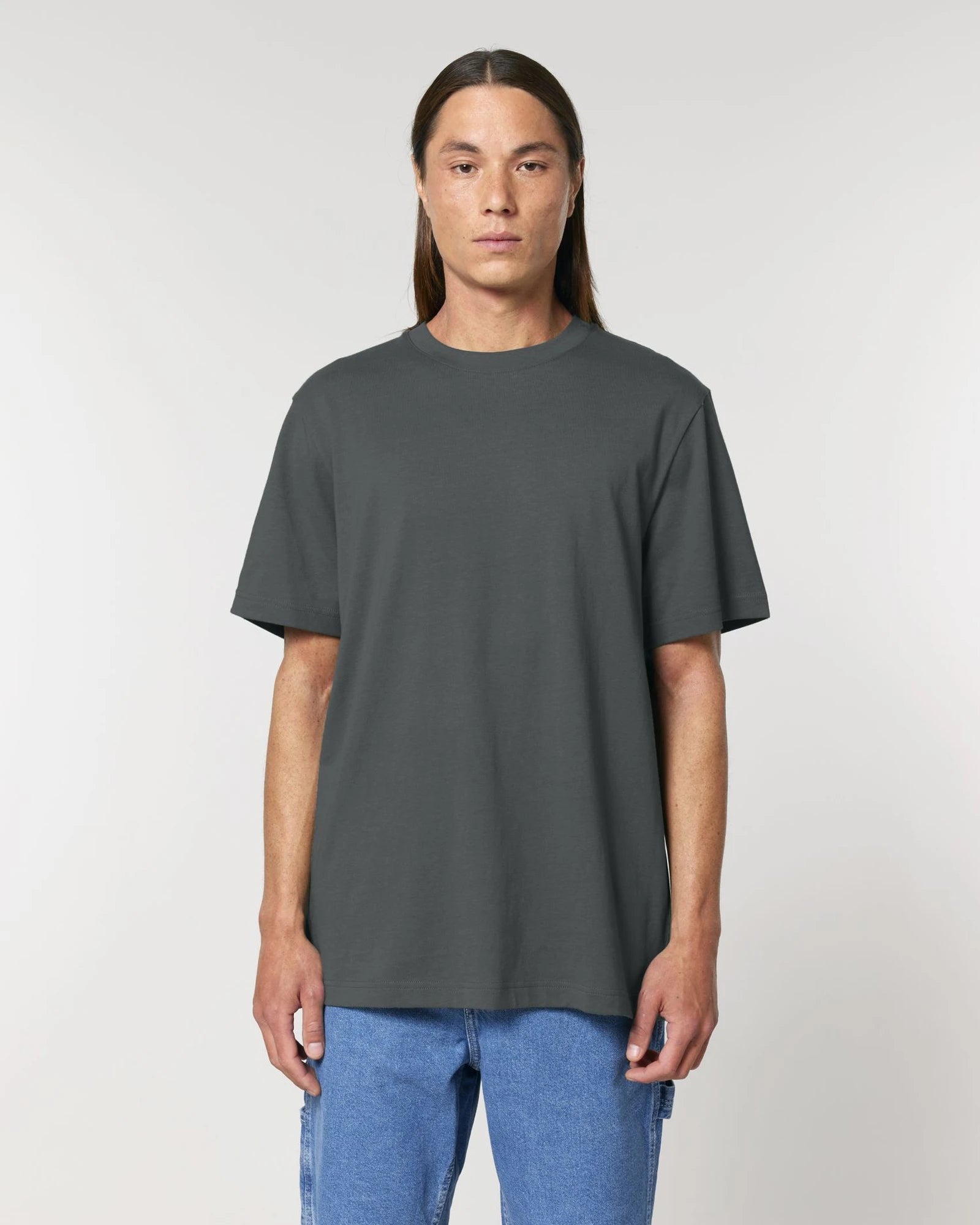 T-shirt coton bio Stanley/Stella Sparker 2.0 à personnaliser - Anthracite