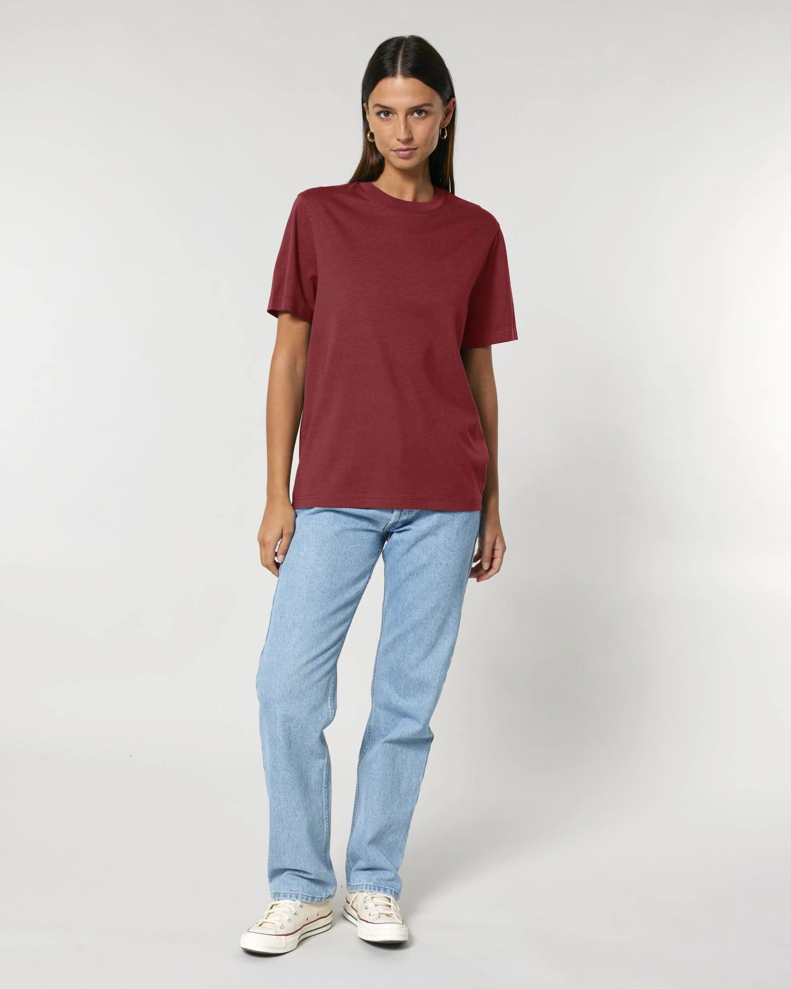 T-shirt coton bio Stanley/Stella Sparker 2.0 à personnaliser - Red Earth