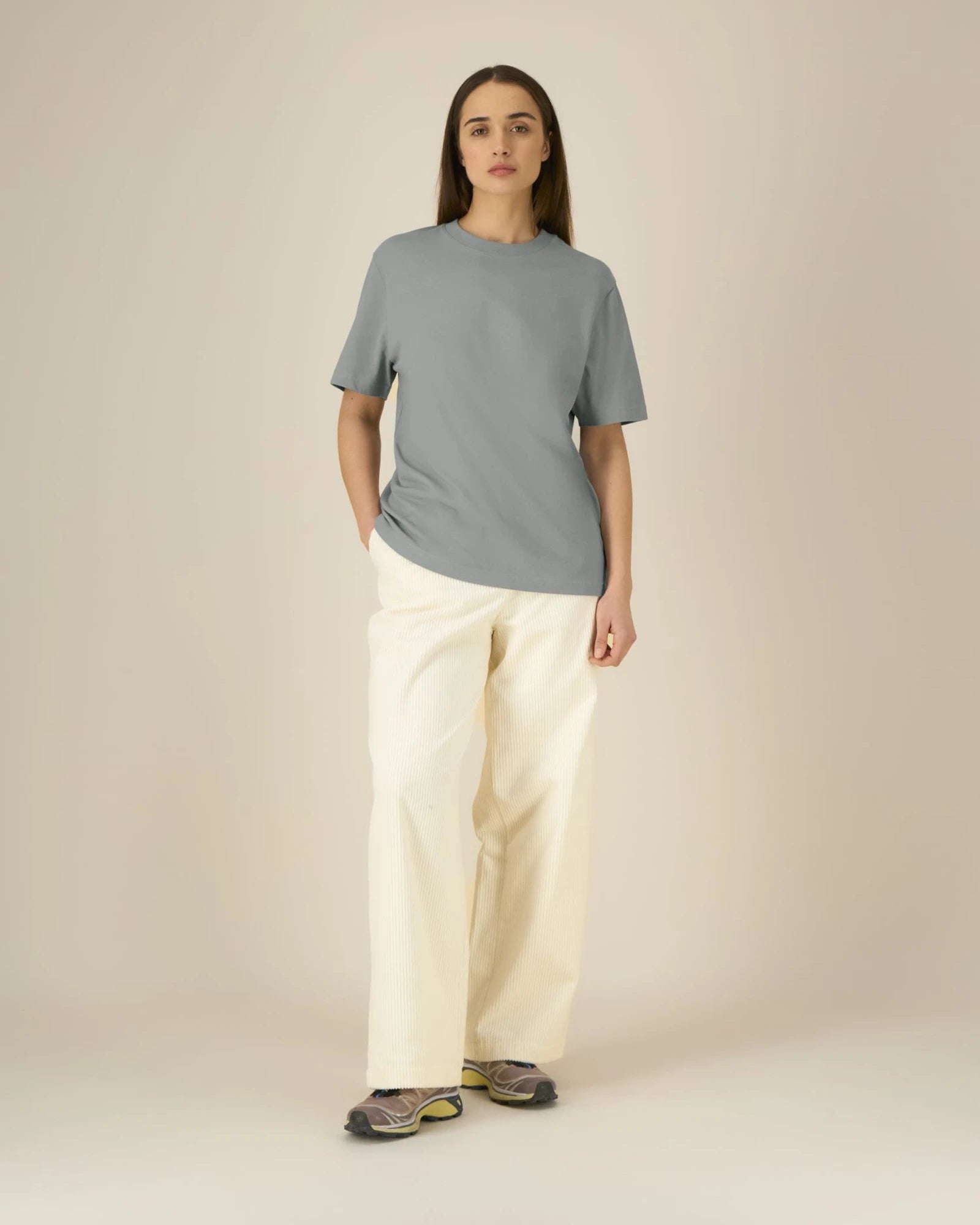 T-shirt coton bio Stanley/Stella Sparker 2.0 à personnaliser - Misty Grey