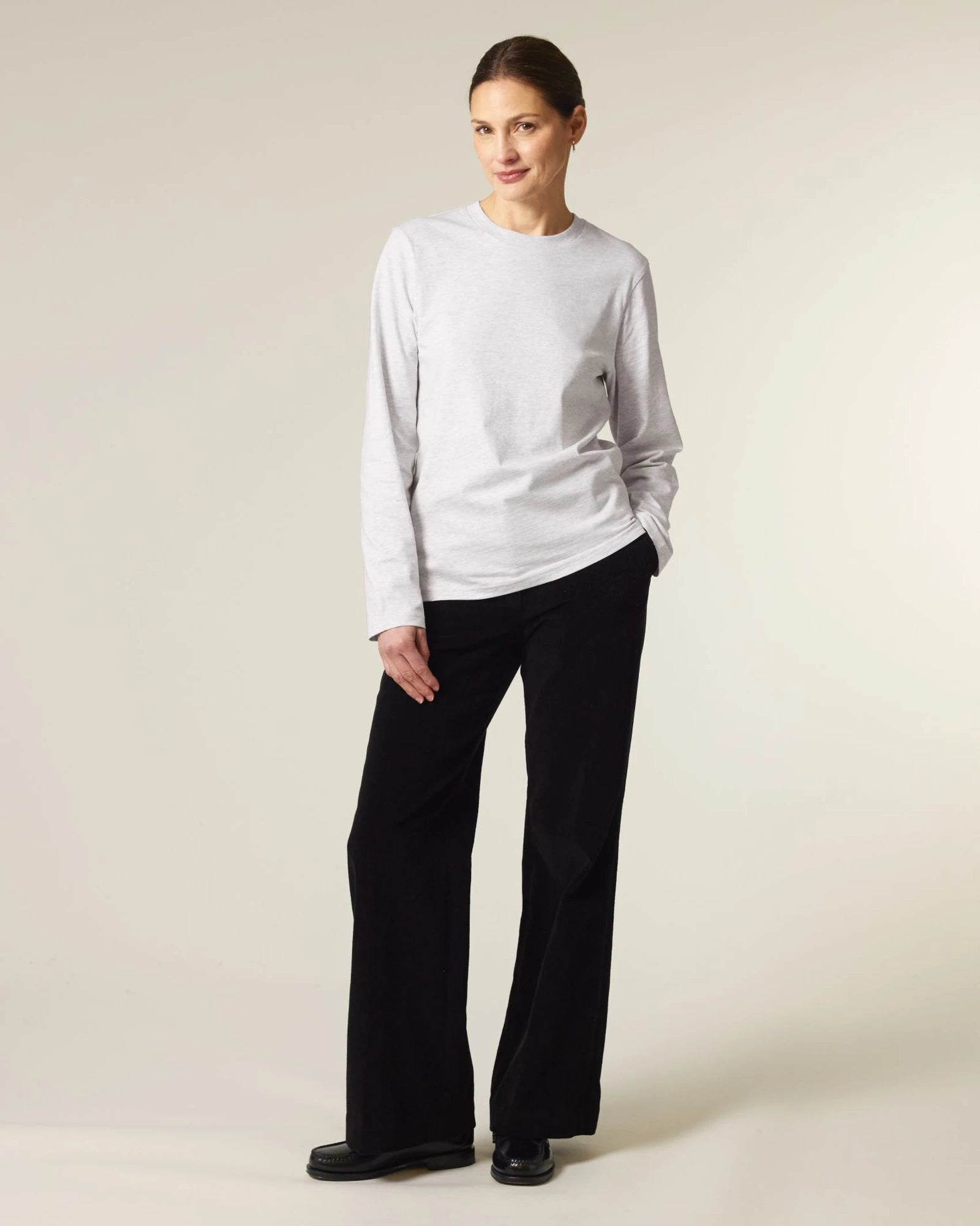 T-shirt unisexe coton bio Stanley/Stella Creator 2.0 à personnaliser - Cool Heather Grey